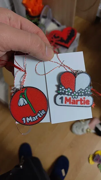 Móc khóa 1 Martie Martisor - Image 3