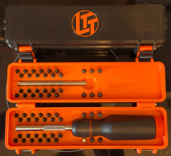 Hộp tua vít LTT logo đầy đủ + insert cho shaft extension - Image 1