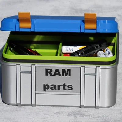 FlexiBox - Hộp dụng cụ modular với khay xếp tầng