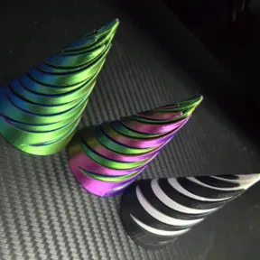 Côn đồ chơi fidget xoắn ốc (cono de fidget espiral)