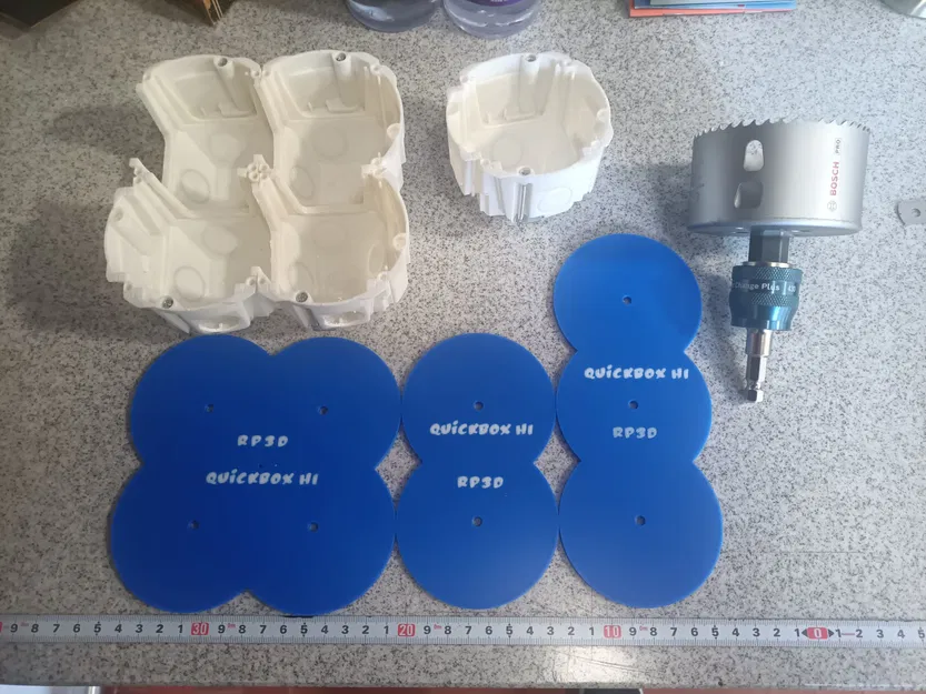 Dưỡng khoét cho hộp điện Quickbox H1 - Image 2