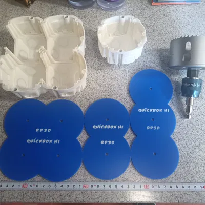 Dưỡng khoét cho hộp điện Quickbox H1