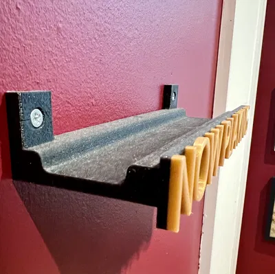 Now Playing! Kệ trưng bày Record/Vinyl/LP gắn tường dễ làm