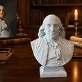 Benjamin Franklin — Tượng bán thân - Thumbnail 1