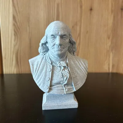 Benjamin Franklin — Tượng bán thân