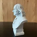 Benjamin Franklin — Tượng bán thân - Thumbnail 3