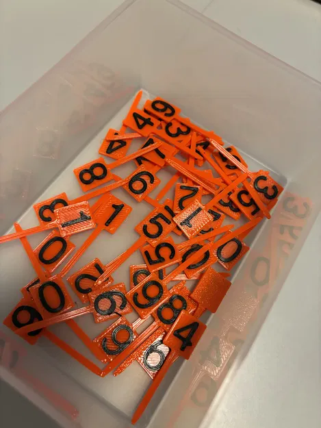 Bảng số nhỏ cho cây nhỏ - Image 2