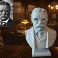 Theodore Roosevelt — Bust (Tượng bán thân) - Thumbnail 1