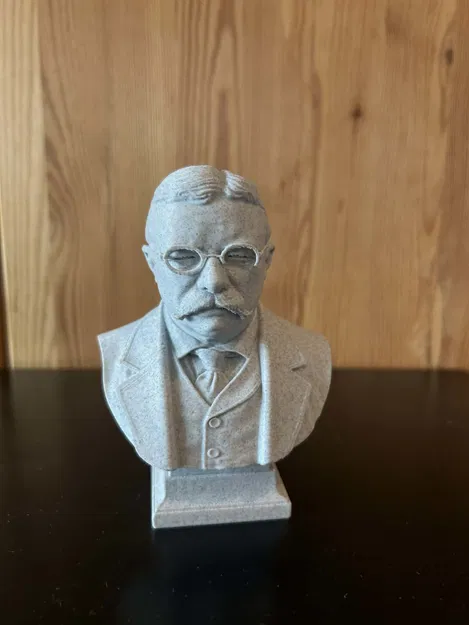 Theodore Roosevelt — Bust (Tượng bán thân) - Image 2