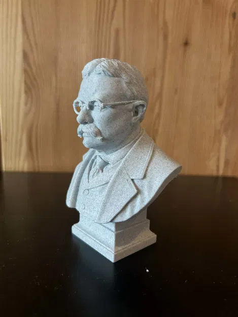 Theodore Roosevelt — Bust (Tượng bán thân) - Image 3