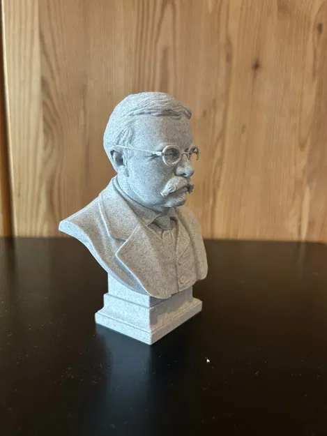 Theodore Roosevelt — Bust (Tượng bán thân) - Image 5