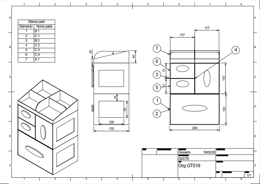 ORGANIZER GT519 - Image 5