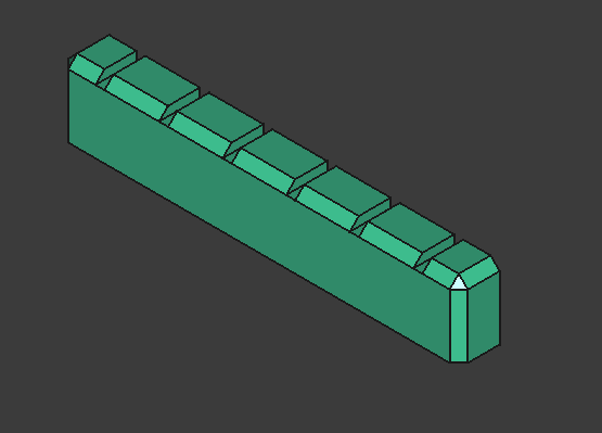 Guitar Bridge V4 – Ngựa đàn guitar acoustic size tiêu chuẩn - Image 1