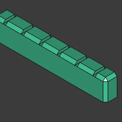 Guitar Bridge V4 – Ngựa đàn guitar acoustic size tiêu chuẩn