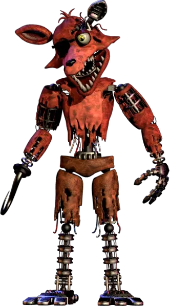 Withered Foxy FNAF - Image 1