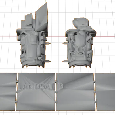 Vệ tinh LANDSAT 9 (LANDSAT 9 Satellite)