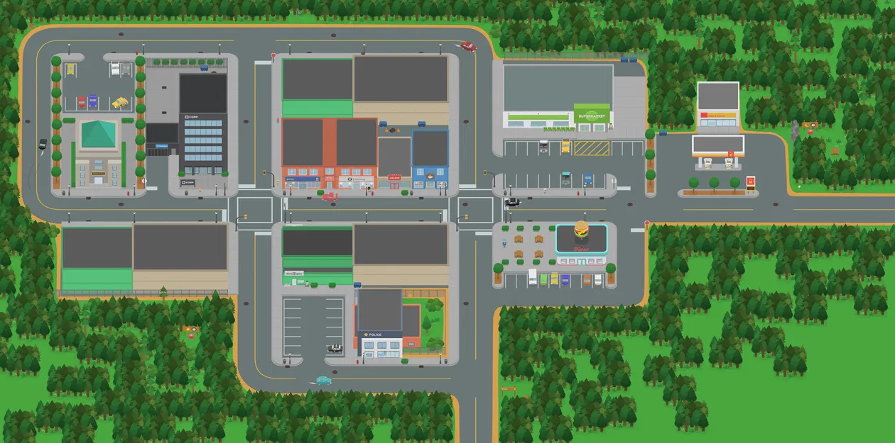 Thị Trấn Sneaky Sasquatch (Sneaky Sasquatch Town) - Image 1