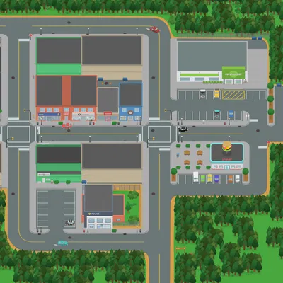 Thị Trấn Sneaky Sasquatch (Sneaky Sasquatch Town)