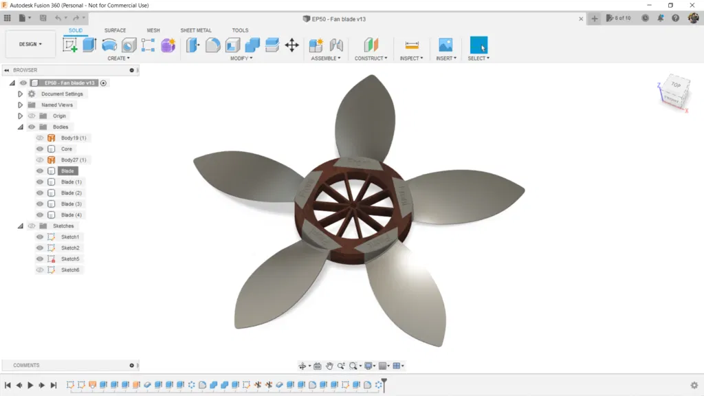 Cánh quạt quạt hộp Lasko (Lasko box fan blade) - Image 2