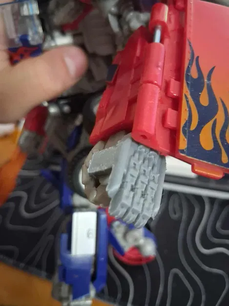 Khớp ngón tay (Knuckle) 3D cho Transformer Optimus Prime Leader Class - Image 2