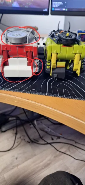 Các chi tiết Ratchet Transformer in 3D - Image 4