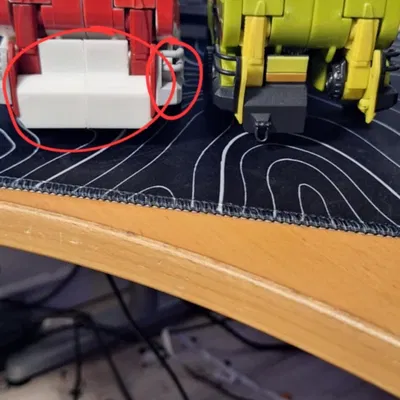 Các chi tiết Ratchet Transformer in 3D