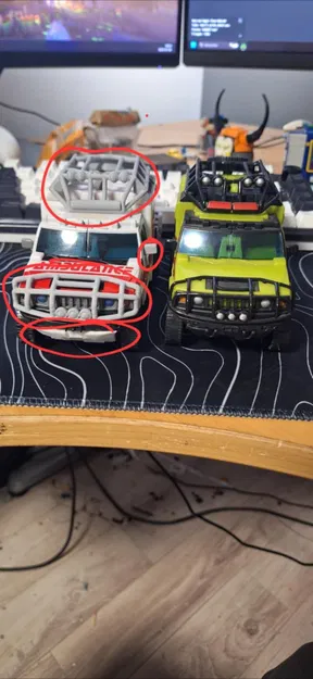 Các chi tiết Ratchet Transformer in 3D - Image 6