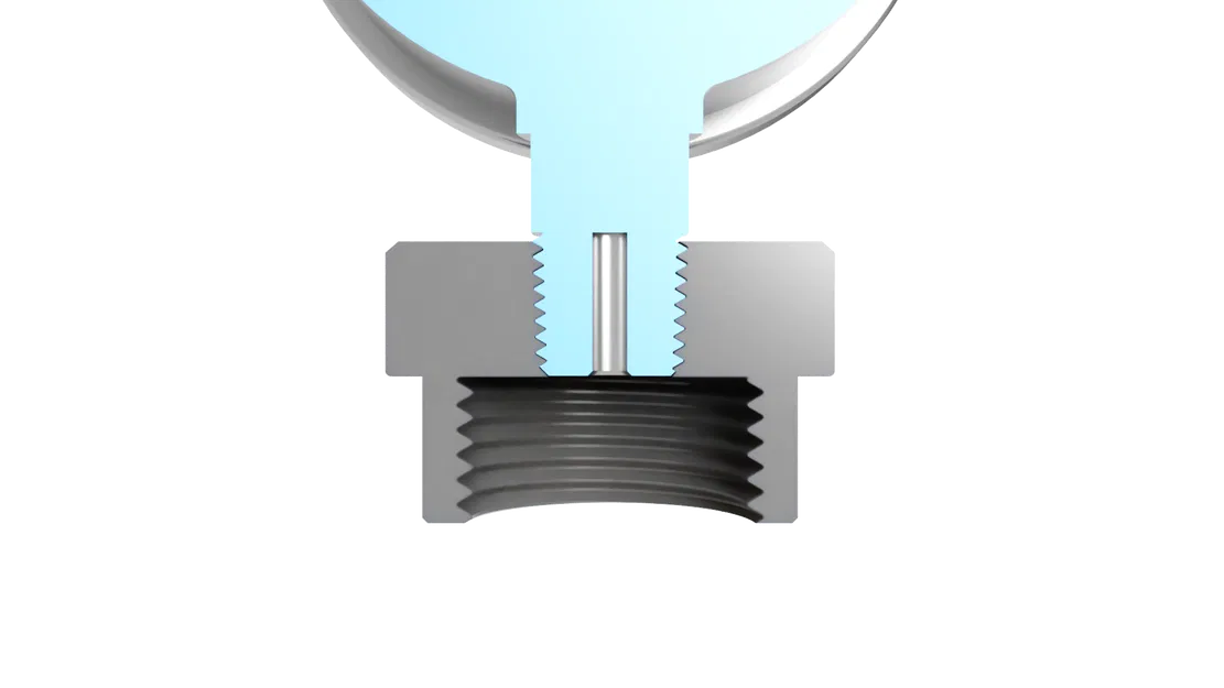 Adapter GHT-F 3/4 sang NPT-F 1/4 - Image 2