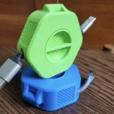 Bộ tổ chức dây cáp (Organizador cables)