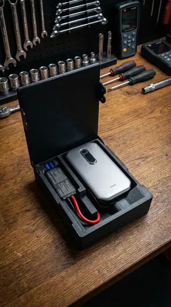 Hộp đựng rugged custom cho Baseus Car Jump Starter - Image 1