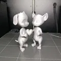 Mèo & Chó Valentine – Tượng Dễ Thương In 3D - Thumbnail 7