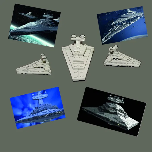 Lego Star Destroyer (Star Wars) – Mô hình in 3D - Image 1