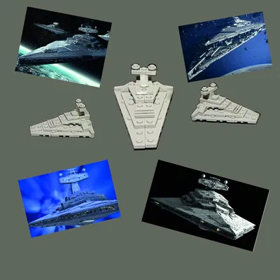 Lego Star Destroyer (Star Wars) – Mô hình in 3D