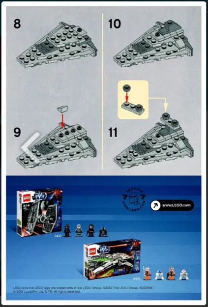 Lego Star Destroyer (Star Wars) – Mô hình in 3D - Image 6