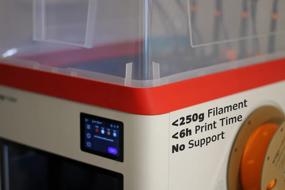 Nắp trên Snapmaker U1 nhẹ, không cần support cho IKEA SAMLA 45L - Image 1