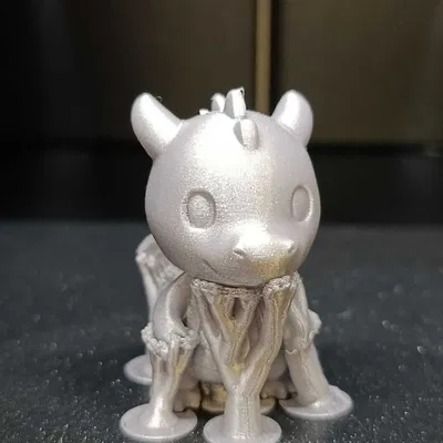 STL Rồng Con Dễ Thương – Chibi Fantasy Figurine