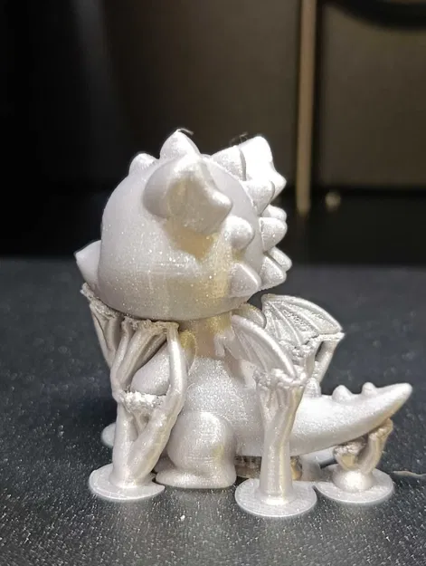 STL Rồng Con Dễ Thương – Chibi Fantasy Figurine - Image 5