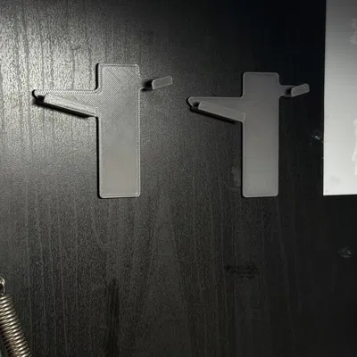 Giá/ крепёж gắn thước cặp (caliper) – bắt vít hoặc dán băng keo 2 mặt