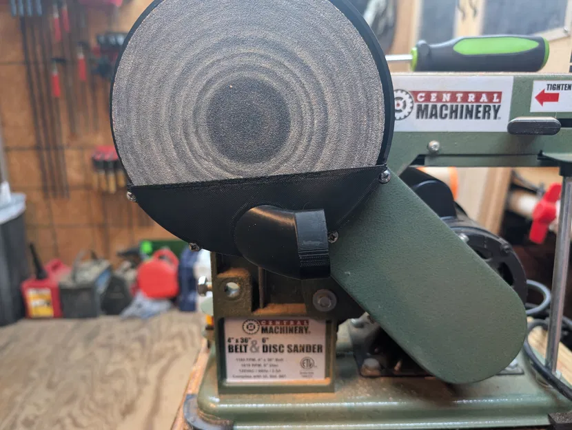 Nắp che hút bụi cho máy chà nhám đĩa Central Machinery - Image 3