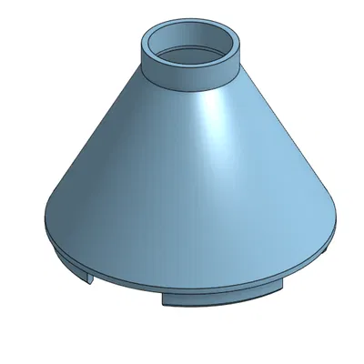 Adapter máy sấy tóc gấp gọn dùng cho adapter đường kính 64mm