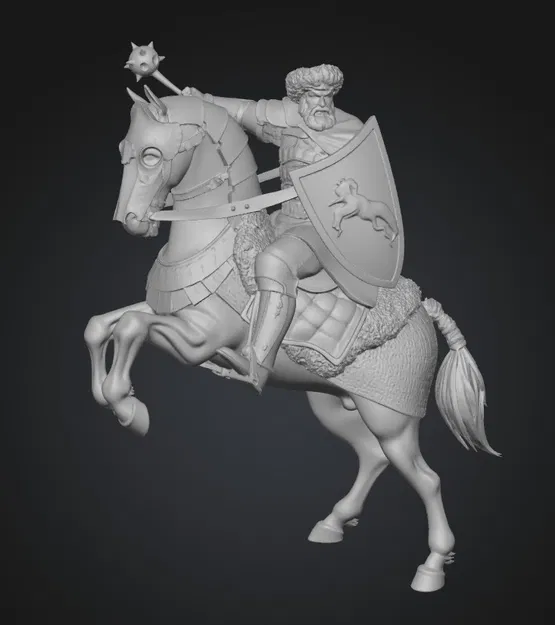 Chiến binh cưỡi ngựa (Mounted Warrior) - Image 1