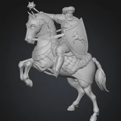 Chiến binh cưỡi ngựa (Mounted Warrior)