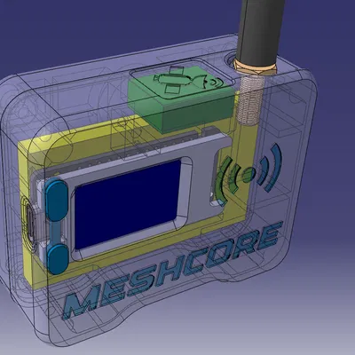 Box Meshcore Heltec T114 – Vỏ hộp cho Heltec T114 pin 2000mAh