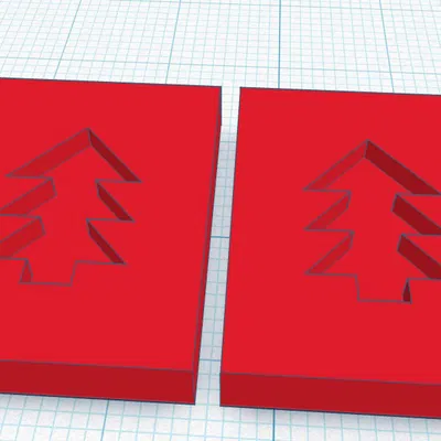 Khuôn cây thông Noel (Christmas tree mold)