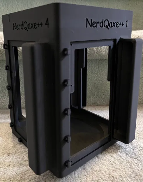 NerdQaxe++ Tower – Tháp gắn 4 miner, làm mát bằng quạt Noctua 140mm - Image 8