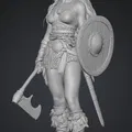 Nữ Chiến Binh Khiên Bão Tố (Shield Maiden of the Storm) - Thumbnail 1