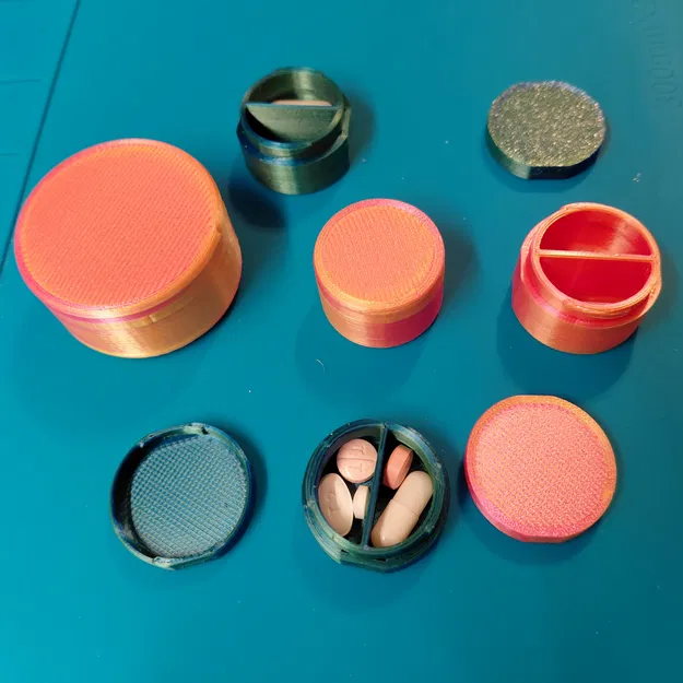 Hộp Đựng Thuốc Tham Số (Parametric Pill Box) - Image 1