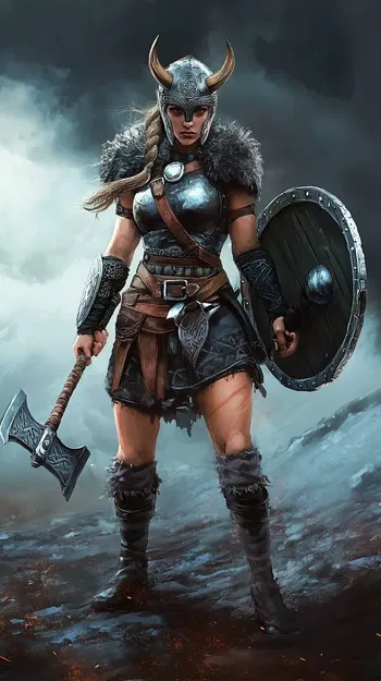 Nữ Chiến Binh Khiên của Cơn Bão II (Shield Maiden of the Storm II) - Image 2