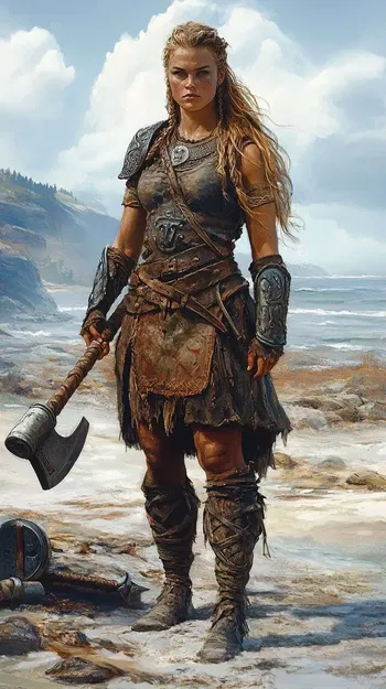 Nữ Chiến Binh Khiên của Thủy Triều (Shield Maiden of the Tides) - Image 2
