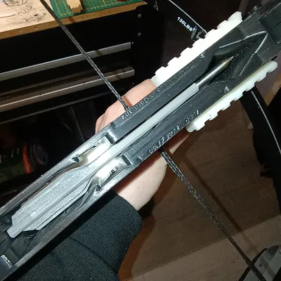 Bolt cho pistol crossbow: đầu “shoe” 6.4" tương thích MiniAdder